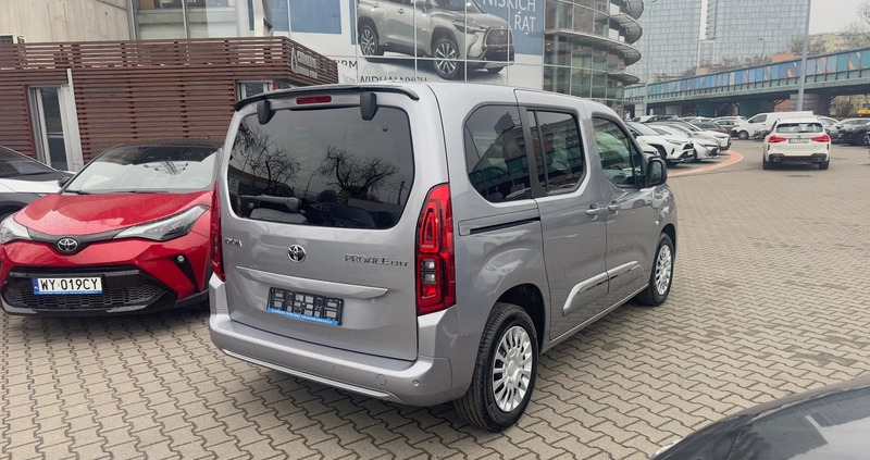 Toyota Proace City Verso cena 126900 przebieg: 6, rok produkcji 2024 z Żukowo małe 37